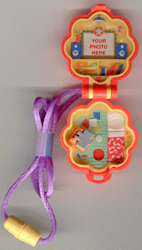 1991 - Polly Pocket Polly en su sala de música Locket 