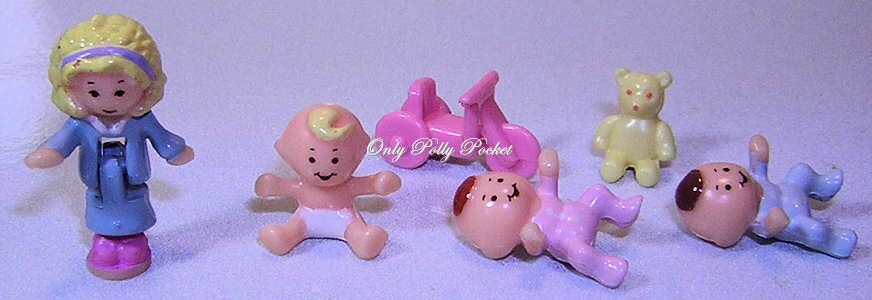 polly pocket babysitting stamper