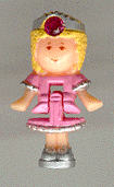 Polly Pocket, Jeweled Iceland, Bluebird, 1992, Incomplet