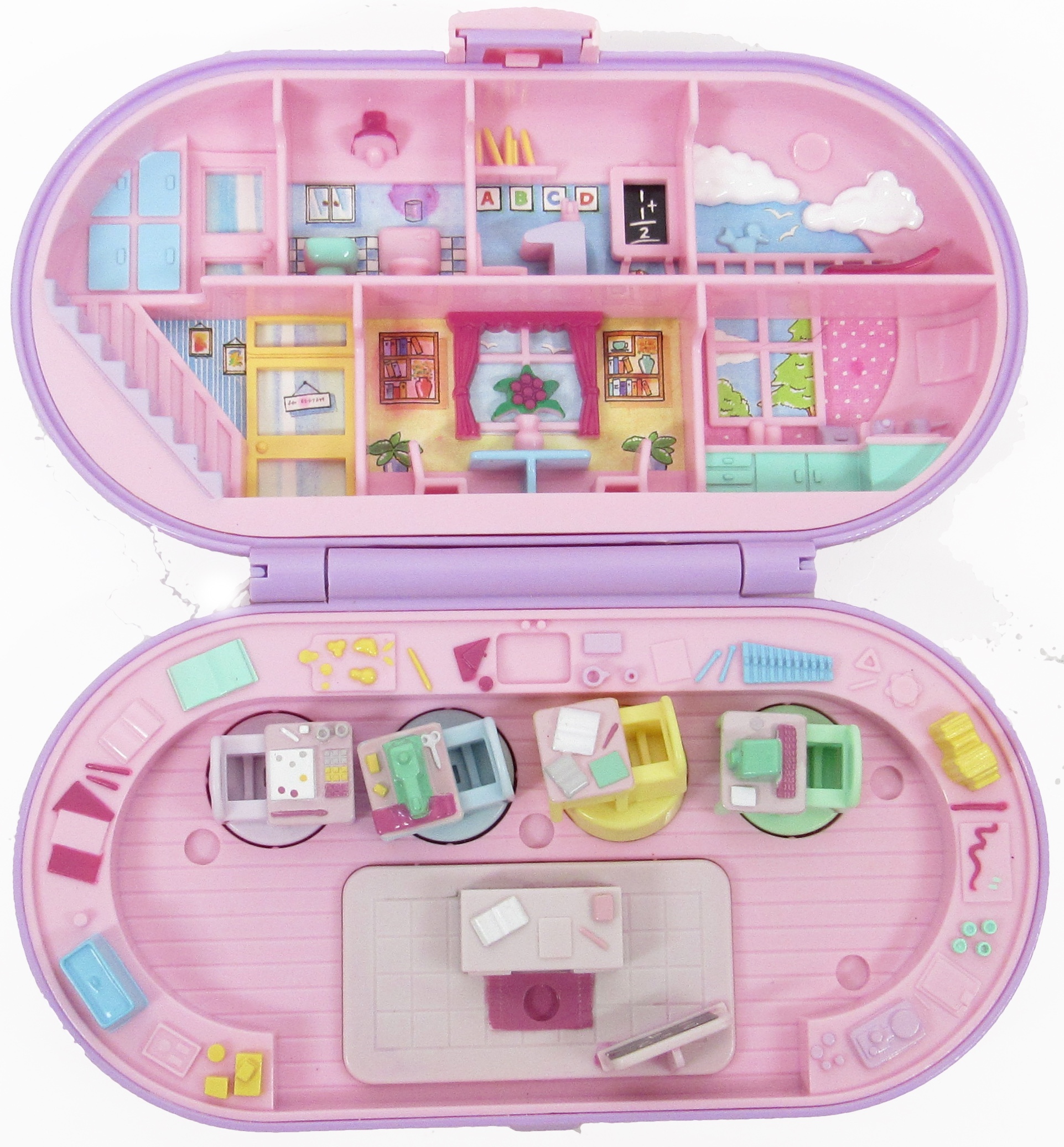 Polly's Stamper Play-Set - Polly Pocket Bluebird (vintage)