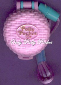 Vintage POLLY POCKET Fuzzy Kitty Locket 1994 NEW & SEALED MOC Keepsake Rare