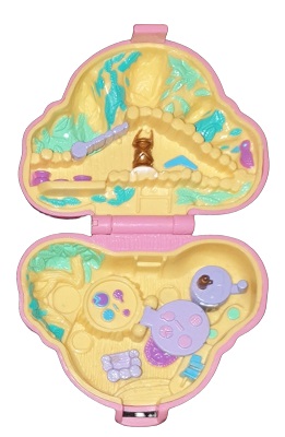 VINTAGE POLLY POCKET Koala Picnic Compact Mattel 1994 Pet Parade