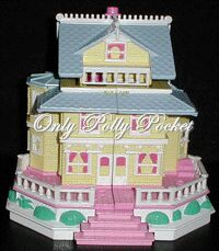 Polly Pocket Club House - Casa Club Espacos Secretos Set de Jogos