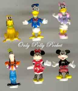 Polly Pocket Bluebird Maison Minnie Surprise Party Disney 1995