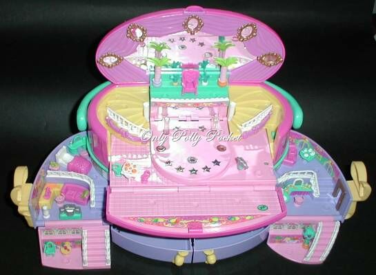 Polly Pocket Hatbox - Happenin' Hair 