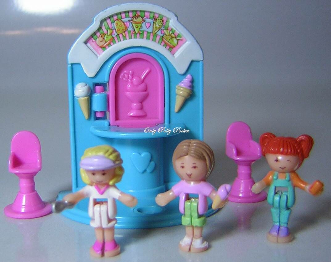 Polly Pocket Ice Cream Fun - Pollyville 