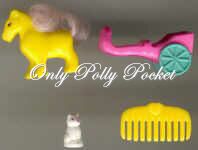 Polly Pocket Palomino Pony