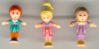 1995 - Polly Pocket Supermarket - Pollyville - Bluebird Toys