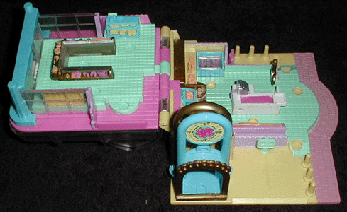 1995 - Polly Pocket Supermarket - Pollyville - Bluebird Toys