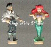 Polly Pocket Mini - 1996 - Disney - The Little Mermaid Playcase - DECOTOYS