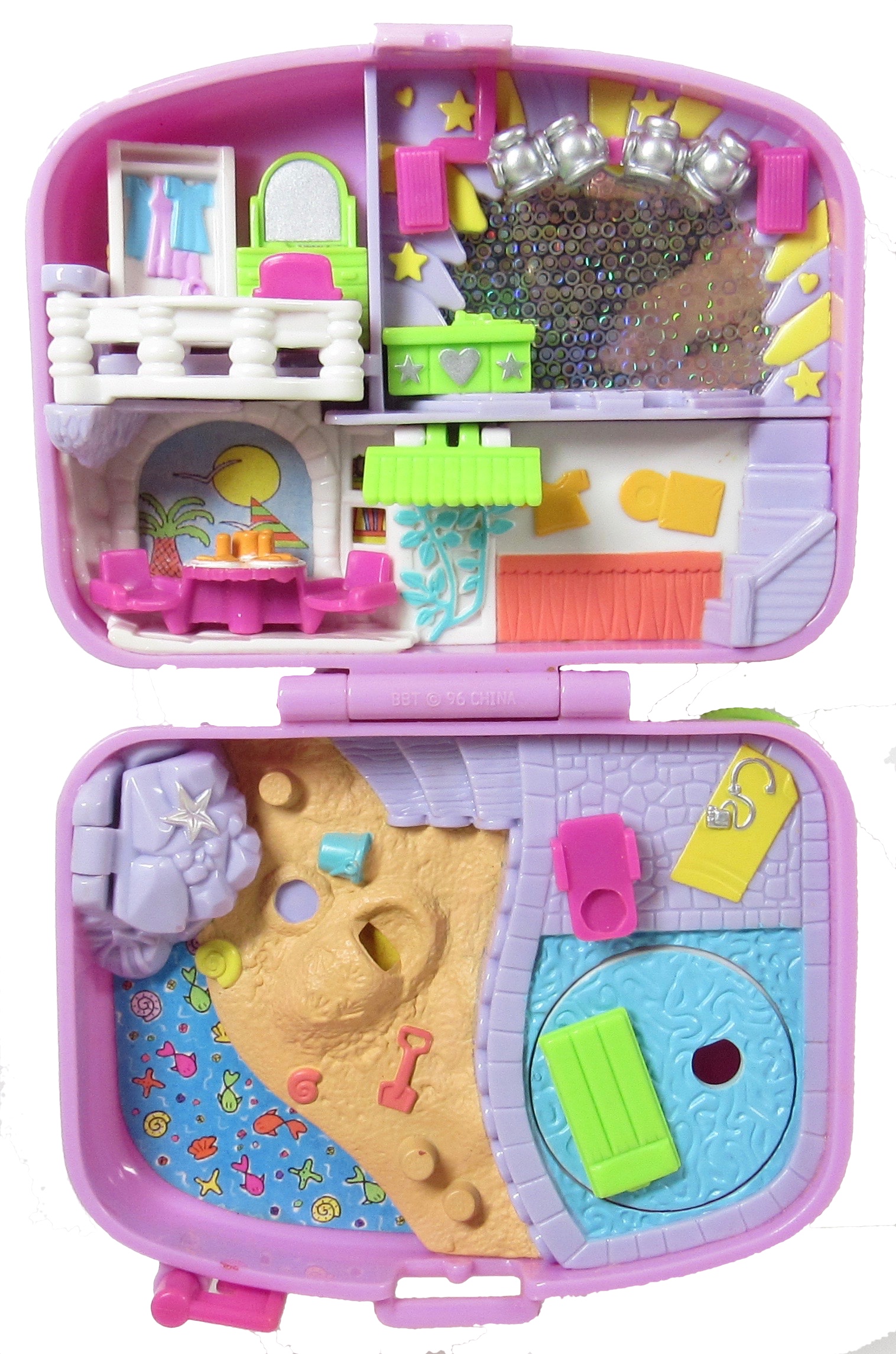 1996 Polly Pocket Holiday Fun