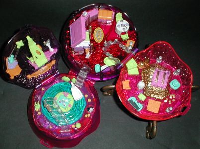 1996 - Polly Pocket Jewel Magic Ball - Sparkle Surprise - Mattel/Bluebird Toys 