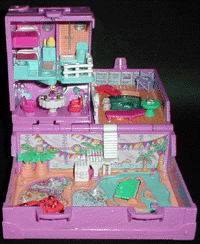 Polly Pocket Surf 'n Swim Island