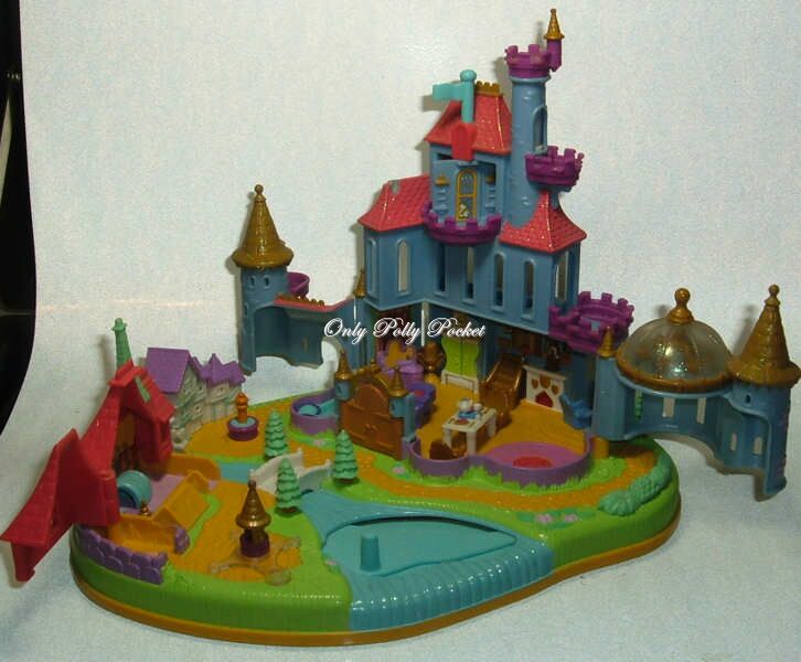 beauty and the beast castle playset