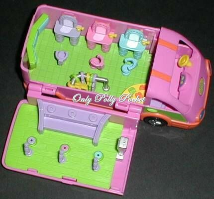 1998 Polly Pocket Tour Bus