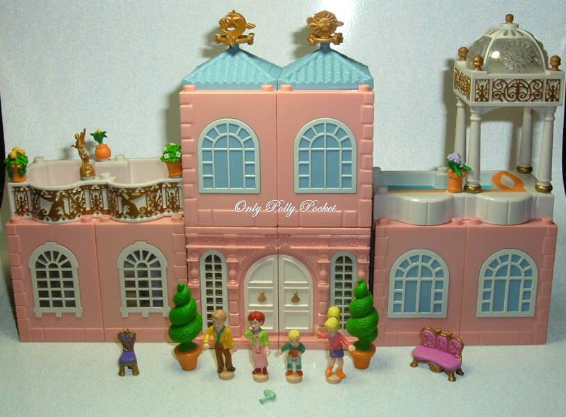 Figurine Maman Polly Pocket 1999 Deluxe Mansion Dream Builders 