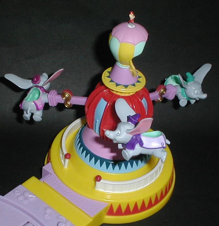 Vintage Polly Pocket Disney Magic Kingdom Castle, Peter Pan & Dumbo 99%  complete