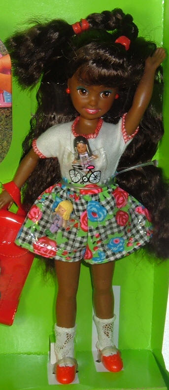 Vtg Polly Pocket 1992 JANET DOLL ONLY From 1994 "Whitney" Barbie
